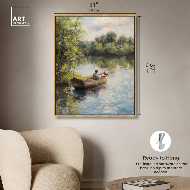 Lost in Thought Canvas by Art Remedy