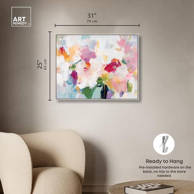 Bold Brushstroke I Canvas by Art Remedy