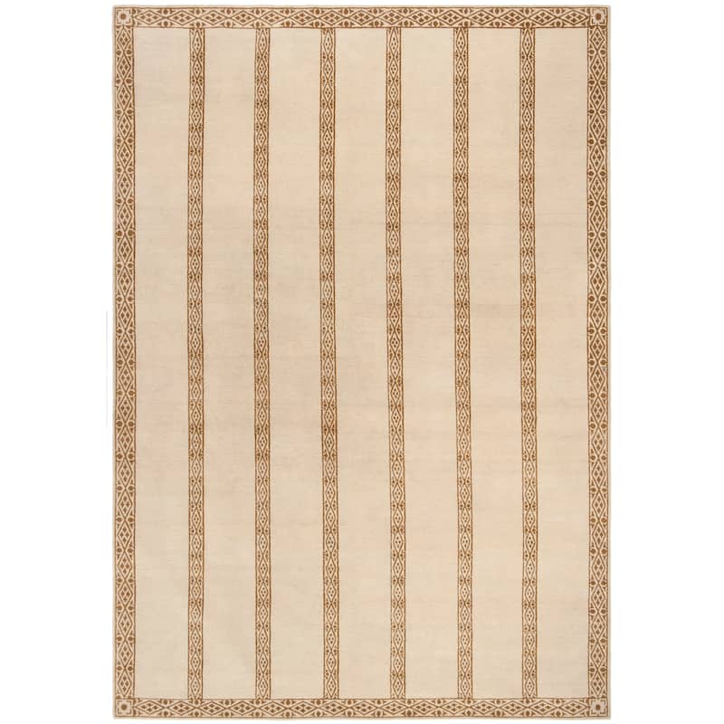 SAFAVIEH Couture Hand-knotted Sigurlaug Wool/ Silk Rug