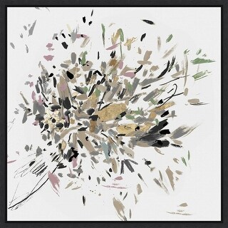 Dabbing Bouquet by Asia Jensen Framed Canvas Art - Bed Bath & Beyond ...