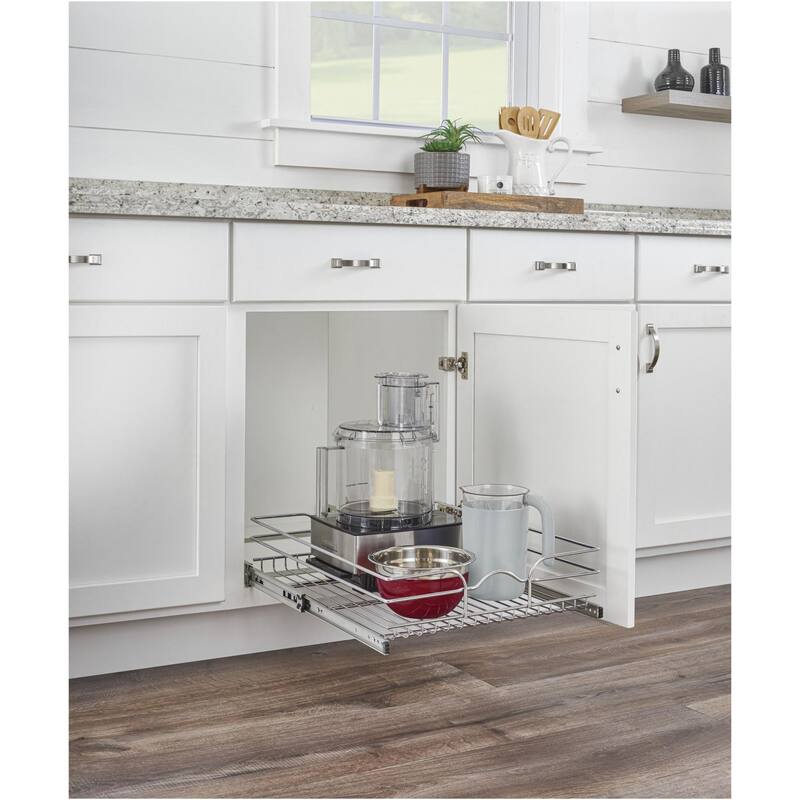 Rev-A-Shelf 5WB1 Series 18 Inch Pull Out Shelf Organizer