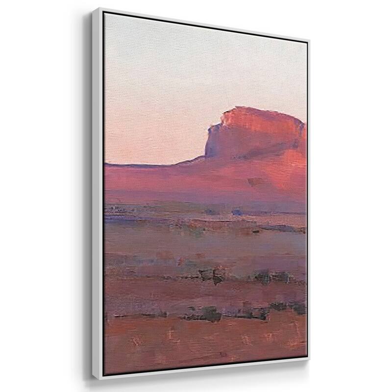 Red Rocks at Dusk II - Multi Piece Framed Canvas