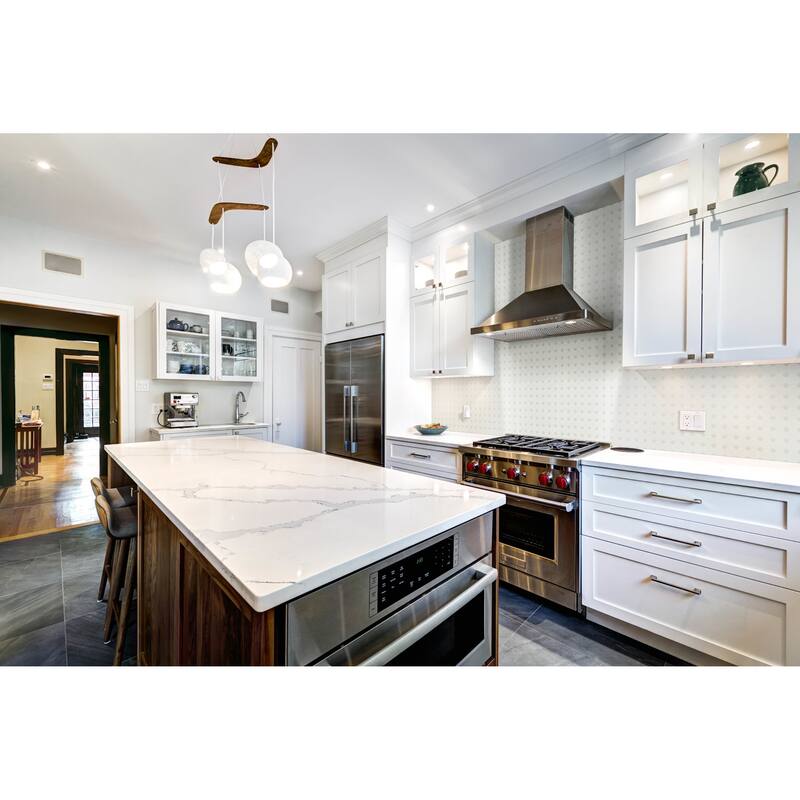 Ackland AKM-P-2X2OCM-CA 12" x 12" Porcelain Geometric Wall Mosaic Tile