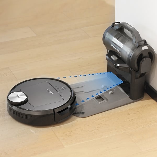 Shop Ecovacs Dr96 Deebot R96 Vacuum Cleaning Robot Dark Grey