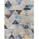 preview thumbnail 2 of 5, Livabliss Pertek Distressed Geometric Area Rug
