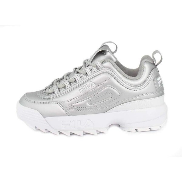 fila disruptor 2 metallic silver