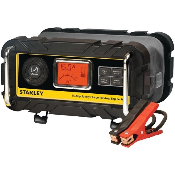 Stanley Bc15Bs Battery Charger With Engine Start (15-Amp Charger, 40