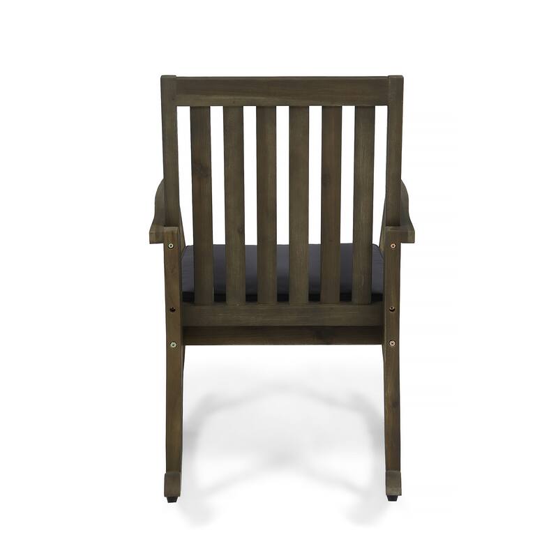 MONTROSE ROCKING CHAIR with Durable Wooden Frame, Perfect for Indoor and Outdoor