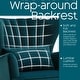 preview thumbnail 40 of 65, HOMYKA Modern Wingback Arm Chair Upholstered Accent Chair Set of 2