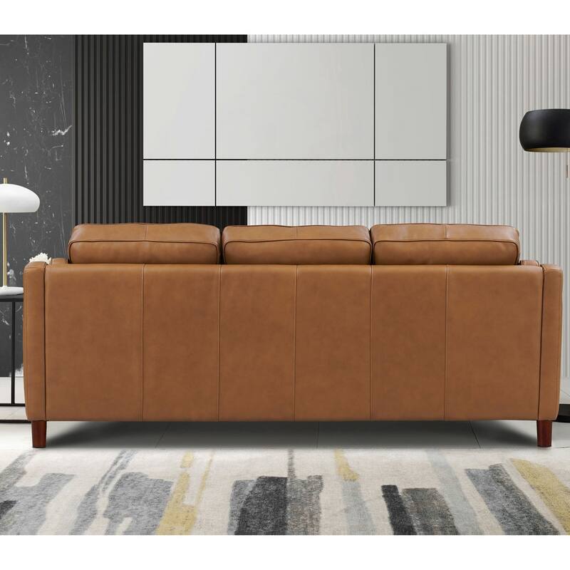 Hydeline Bella Top Grain Leather Sofa Set, Sofa and Chair - Sofa, Chair