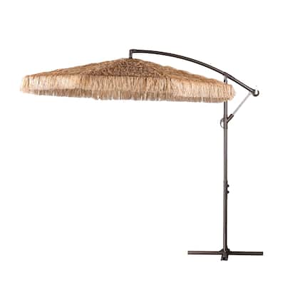 Aoodor Grand patio 9/10 FT Thatch Tiki Umbrella(No Base)