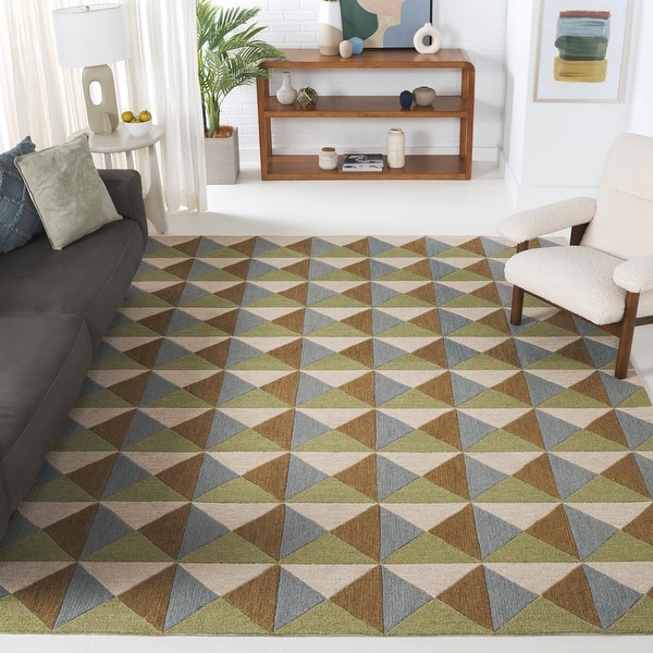 slide 2 of 12, SAFAVIEH Handmade Genre Dvorah Mid-Century Modern Wool Rug