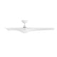 preview thumbnail 27 of 26, Zephyr Indoor and Outdoor 3-Blade Smart Ceiling Fan 52in with 3000K LED Light Kit and Remote Control with Wall Cradle
