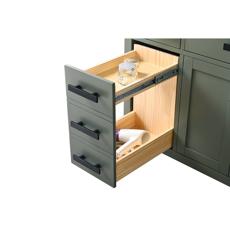 Valentino 84" Double Vanity in White