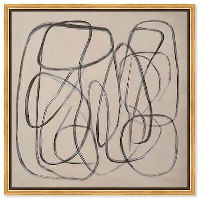 Unbroken Line I Canvas by Art Remedy