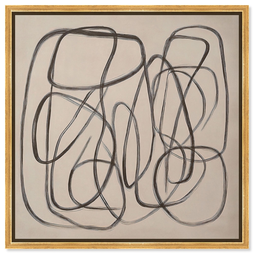 Unbroken Line I Canvas by Art Remedy