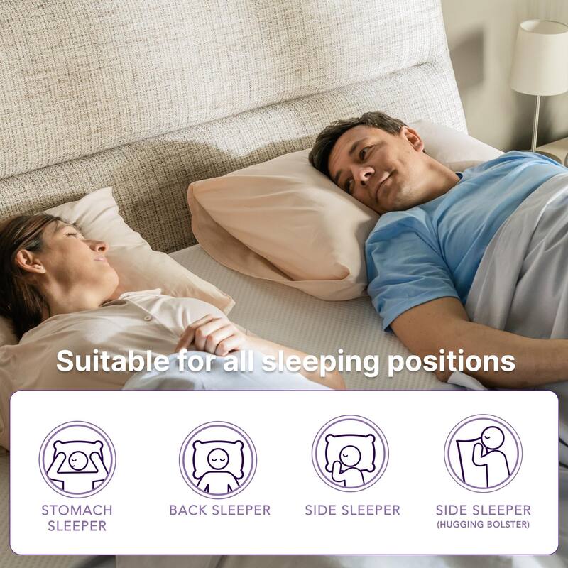 NapQueen 8" Bamboo Charcoal Memory Foam Mattress