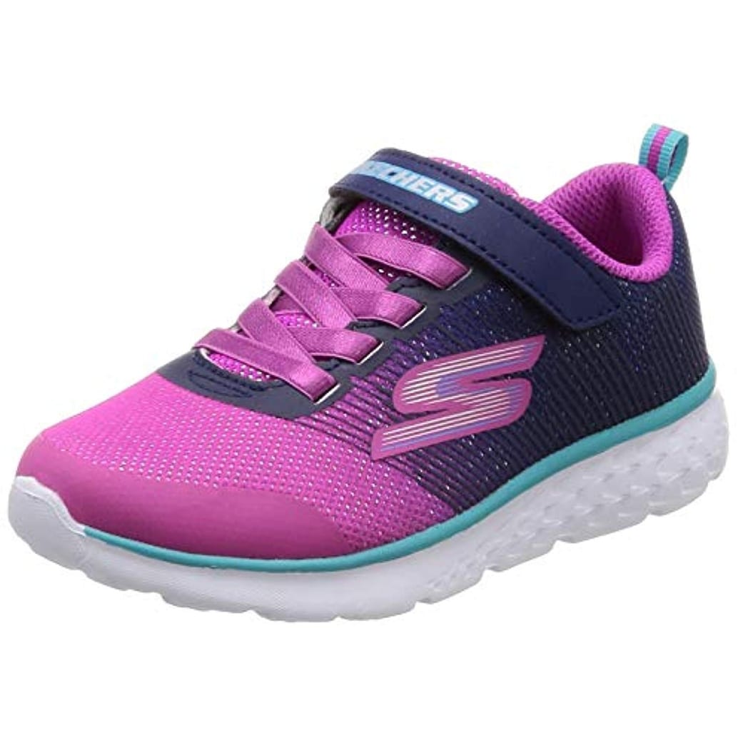 Run 400 (Little Kid/Big Kid) Navy/Pink 