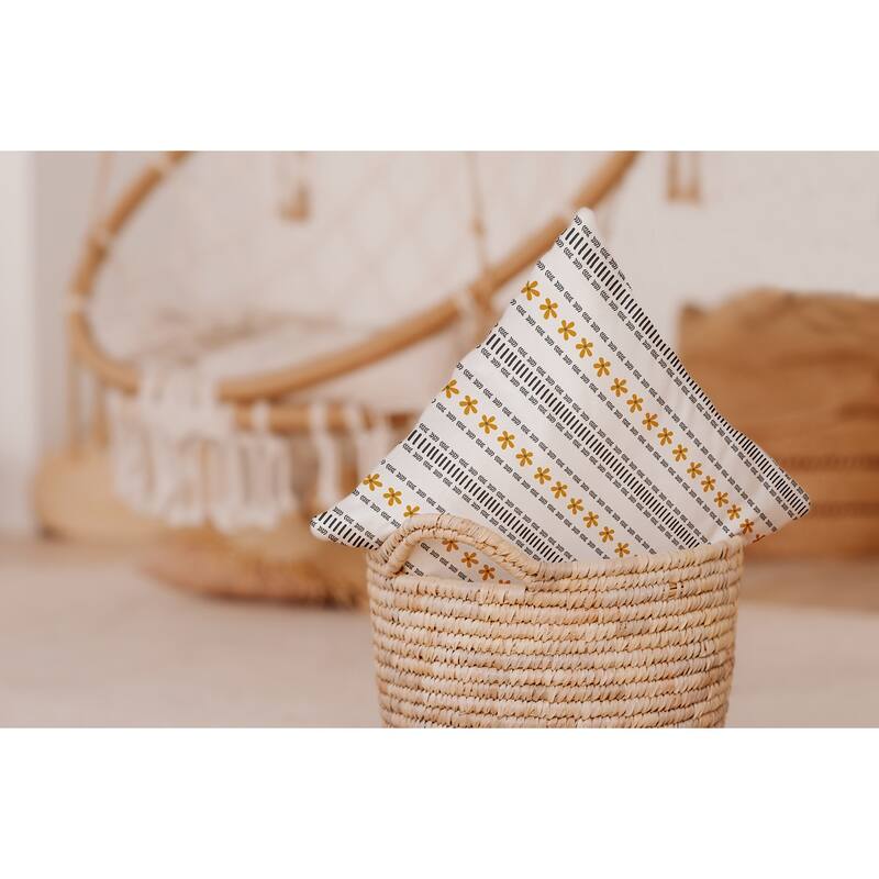 Dainty Stripes Decorative Throw Pillow
