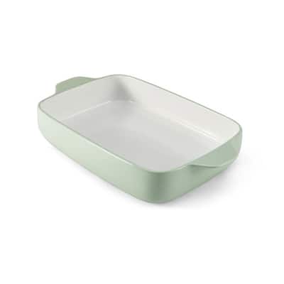KitchenAid Vitrified Stoneware Baker, 4.5 Quart, 9x13 Inch, Pistachio
