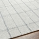 preview thumbnail 5 of 5, Azalea Handmade Wool & Viscose Plaid Area Rug