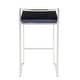 preview thumbnail 98 of 107, Silver Orchid Forrest Stainless Steel Stackable Fully Welded Counter Stool (Set of 2)