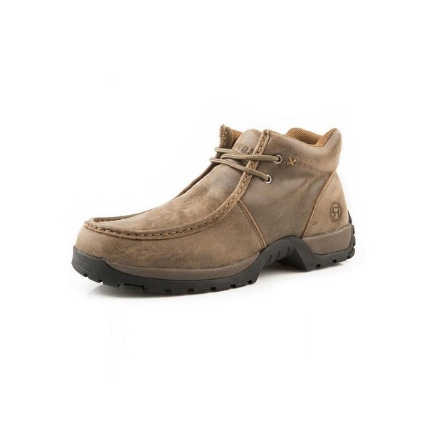 mens lace up roper boots