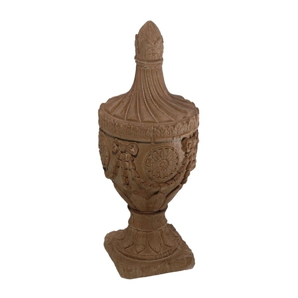25.5" Brown Large Classic Vintage Finial - N/A