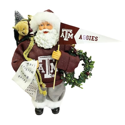 12" Texas A&M Proud Santa
