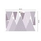 preview thumbnail 7 of 5, Walplus Colorful Purple Mountains Landscape Children Kids Wall Sticker