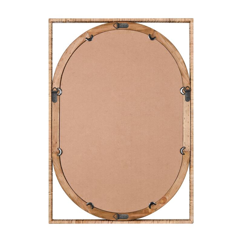 Elk Home Baarlo Natural Natural Materials 23.5 Inch Wide Mirror