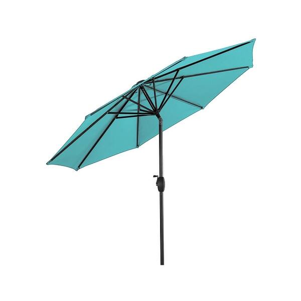 bed bath and beyond teal patio umbrella 9 Ft Patio Market Umbrella Turquoise - Bed Bath & Beyond