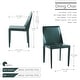 preview thumbnail 32 of 38, Porthos Home Fei Dining Chairs Set of 2, Bridle Leather and Steel