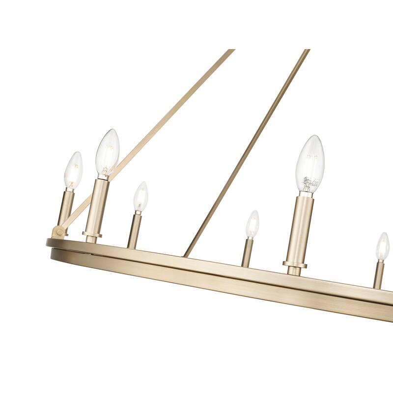 Carruth Chandelier Ceiling Light - Modern Gold
