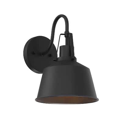 Meridian M50049 12" Tall Outdoor Wall Sconce with 10-1/2" Extension