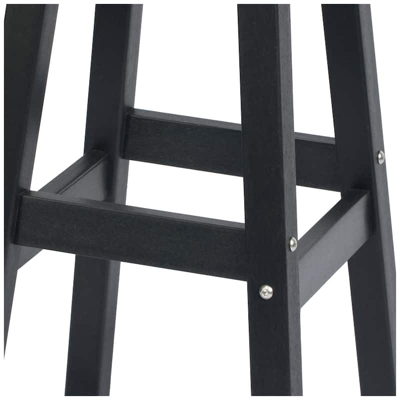 Laguna Hdpe All Weather Outdoor Patio 29" Round Bar Stool