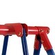 preview thumbnail 6 of 7, 6 in 1 Steel Outdoor Backyard Children Swing Set with Hanging Ring - 6-in-1