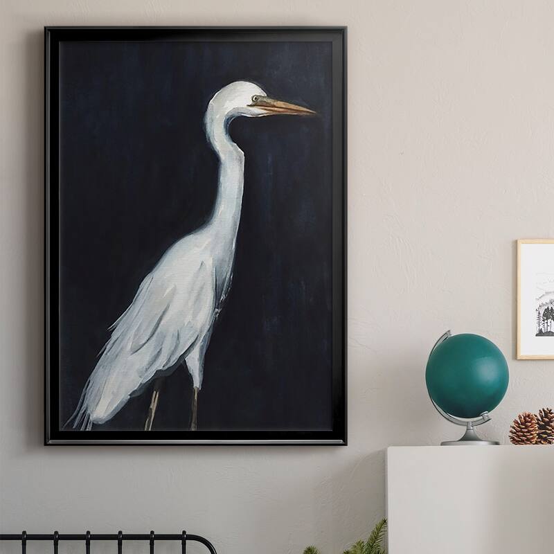 Calm Great Egret II Premium Framed Print - Ready to Hang