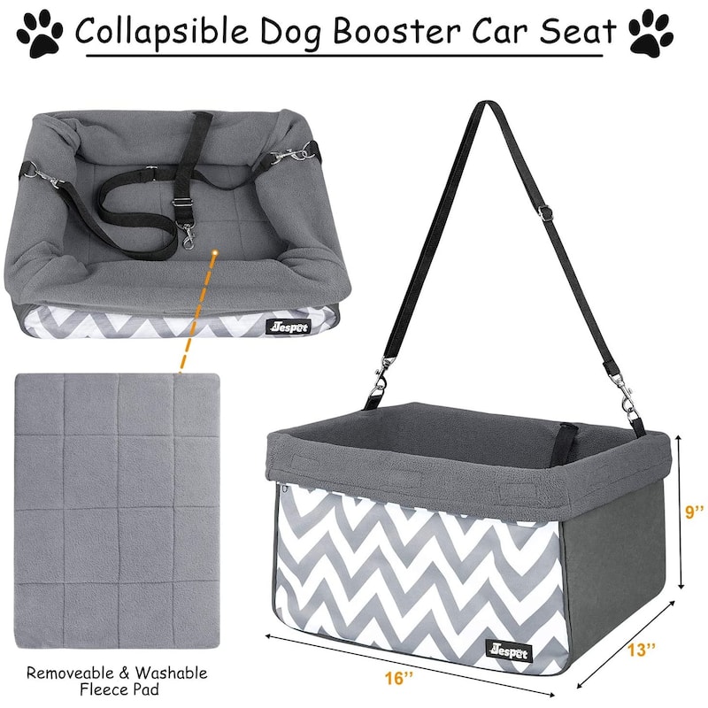 Jespet Vehicle Booster Dog Seat