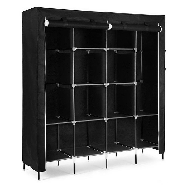 Portable outlet storage shelves