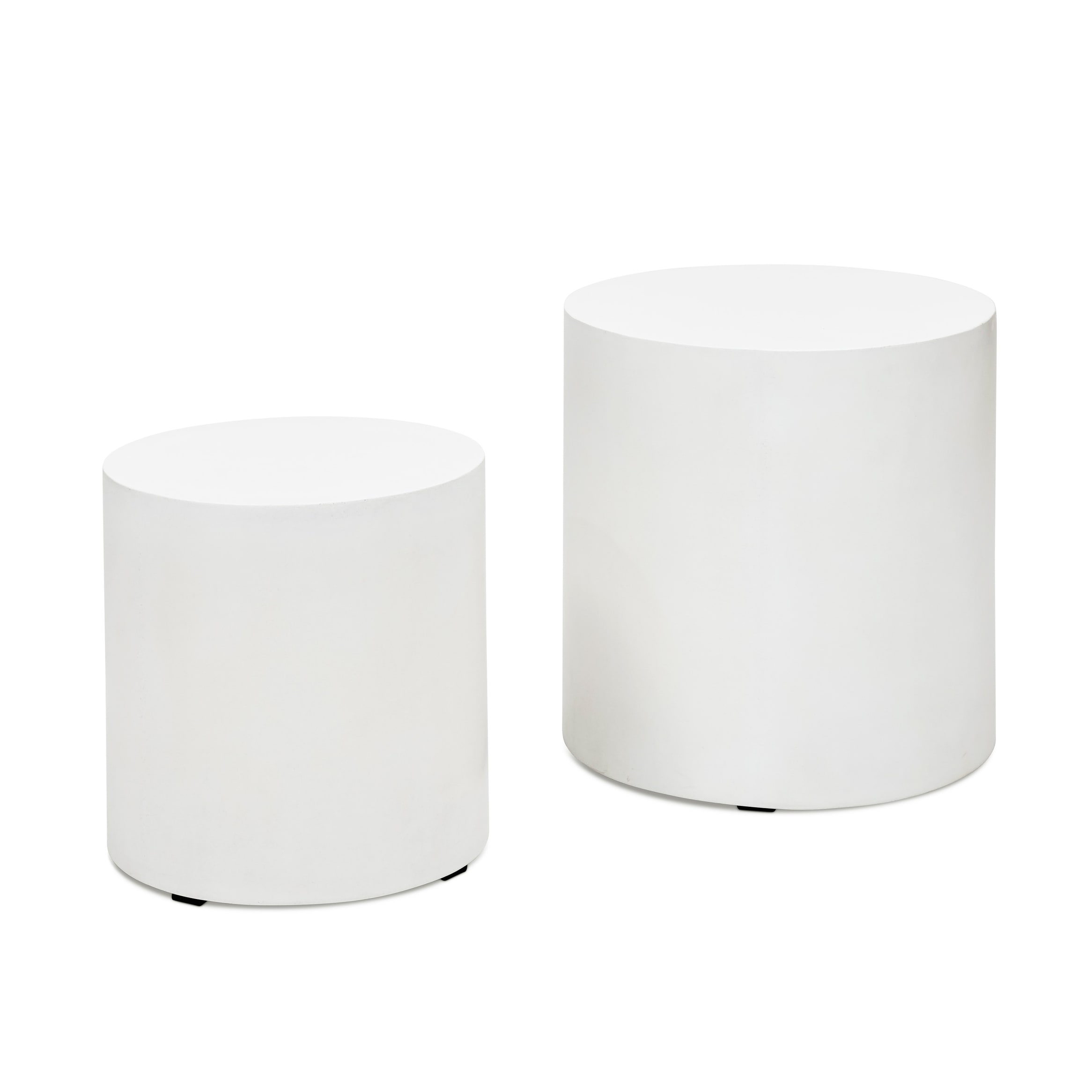 Una Concrete Pedestal (Set of 2) - Thumbnail 2