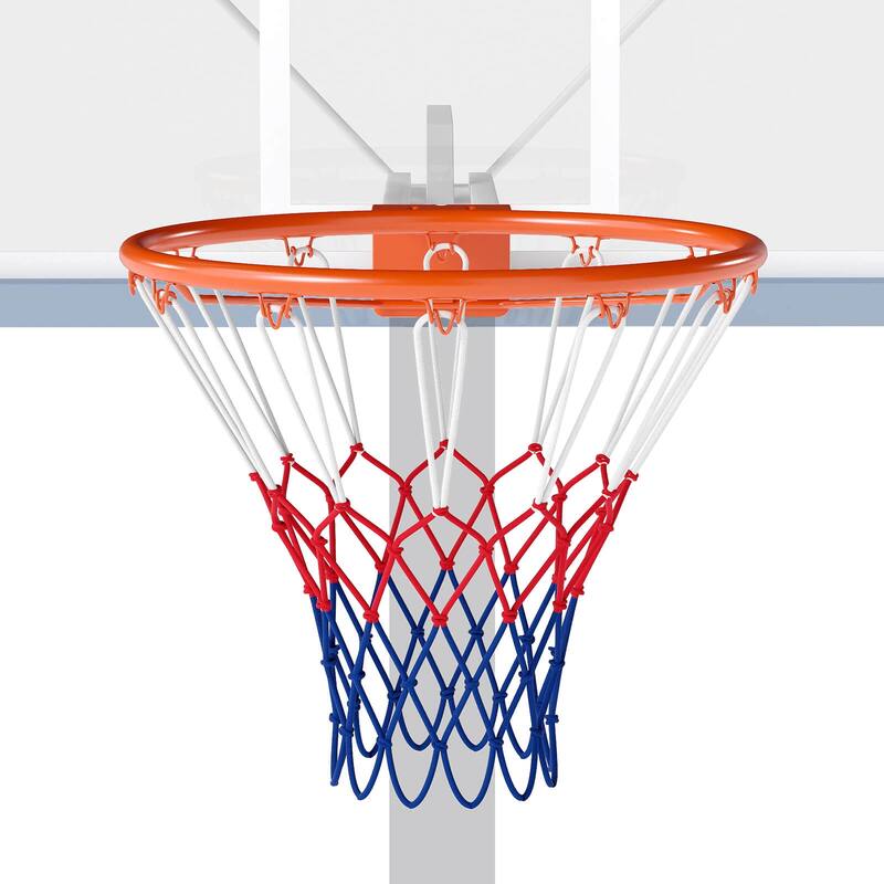 Costway 18" Basketball Rim with Double Springs & All Weather Net for - See Details