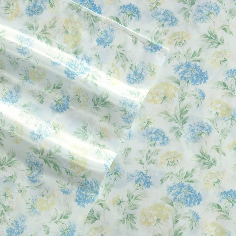 Laura Ashley Printed Satin Sheet Set