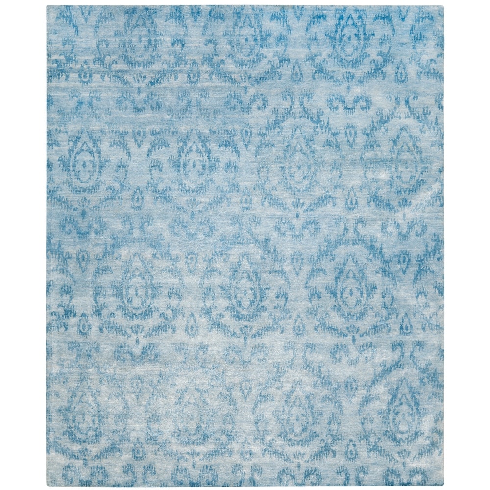 SAFAVIEH Couture Hand-knotted Tibetan Lubelia Modern Wool Rug