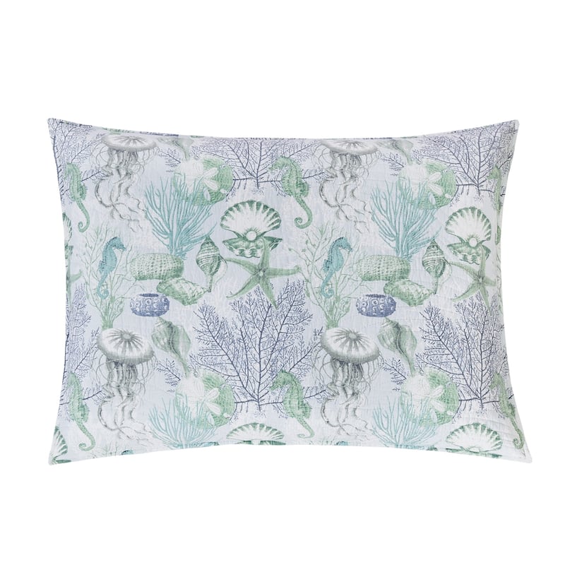 Shoreline Waters Bedding Quilt Set