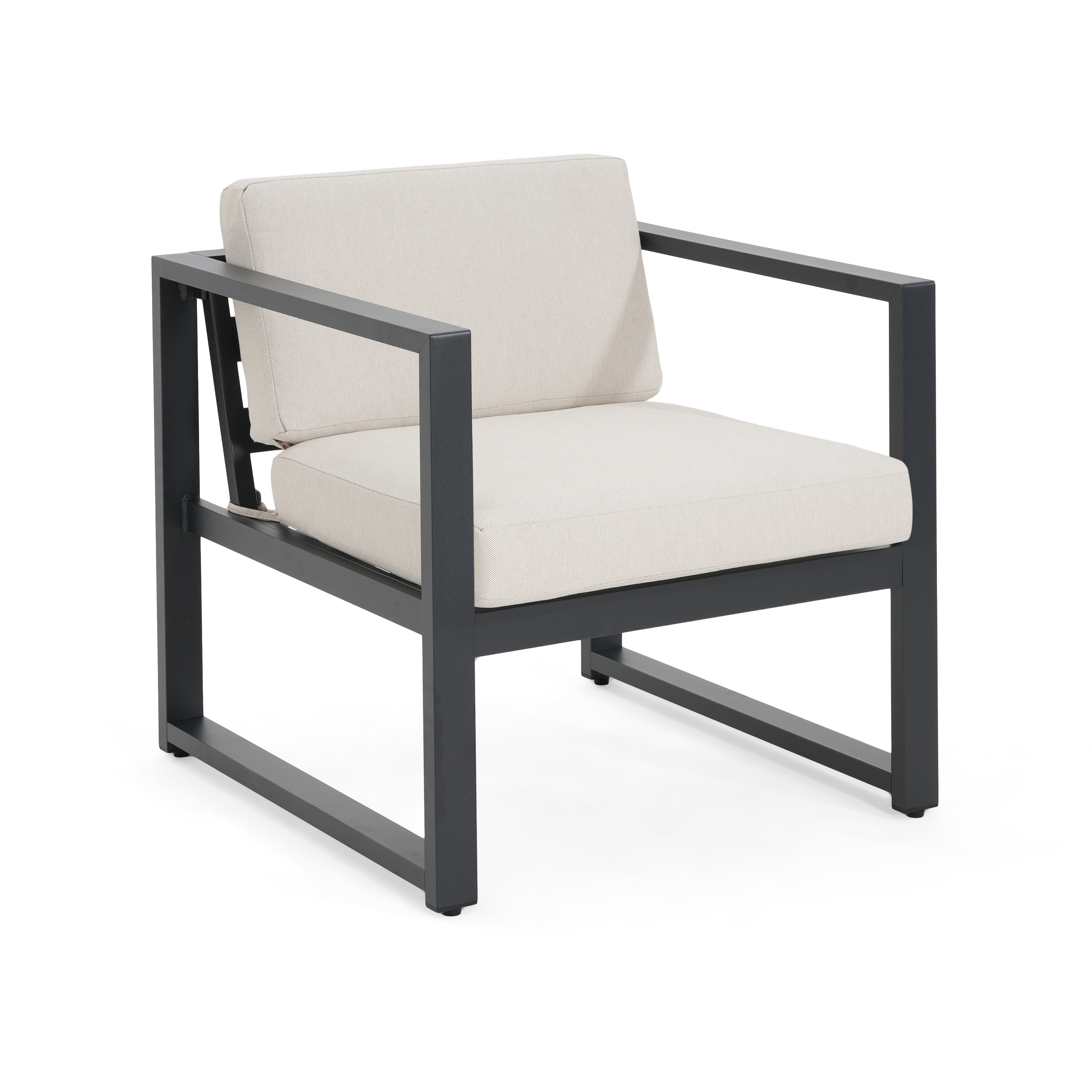Christopher Knight Home - Navan Outdoor Patio Club Chair Set with