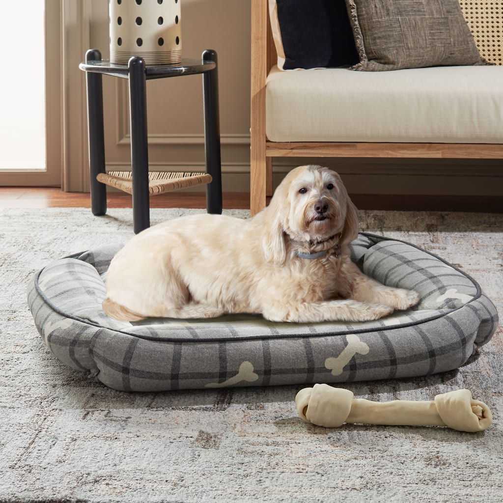 SAFAVIEH Pet Collection Mailus Dog Bed