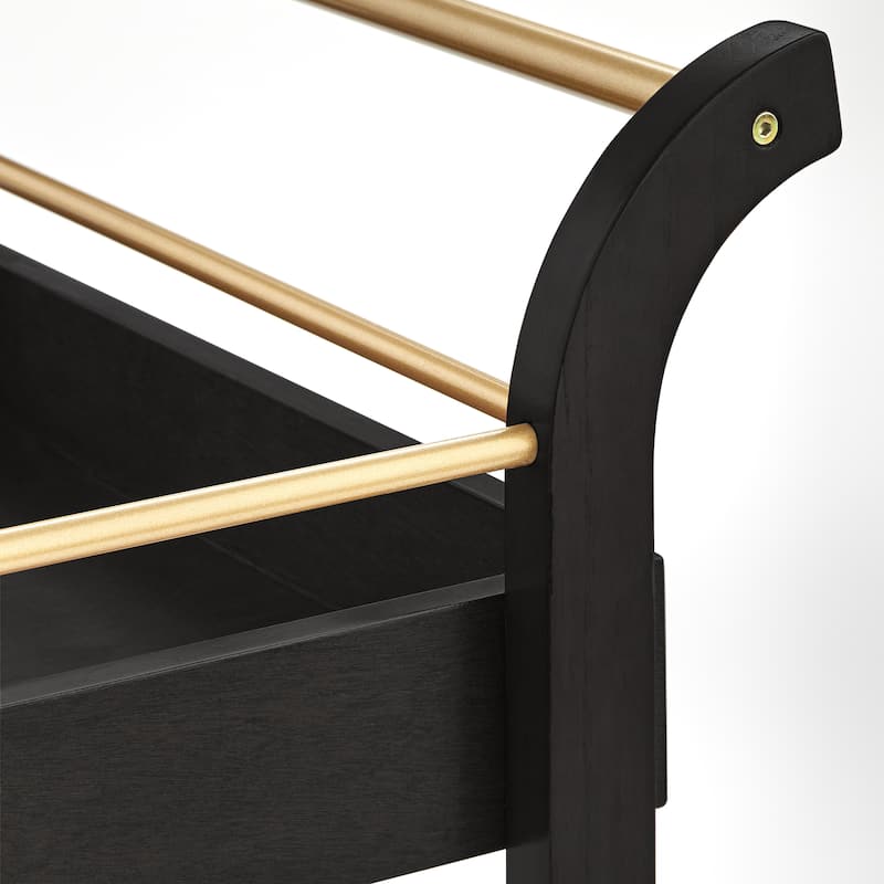 Simple Living Butler Rolling Bar Cart