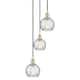 Option Satin Gold / Clear Water Glass