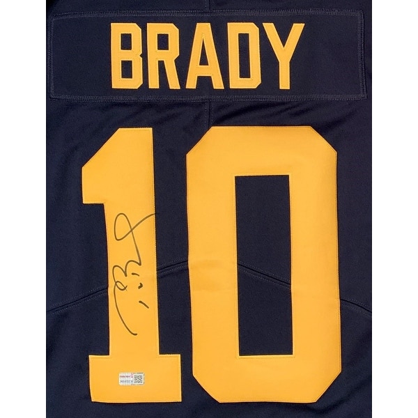 Shop Tom Brady Autographed Michigan Wolverines Signed Jordan Brand